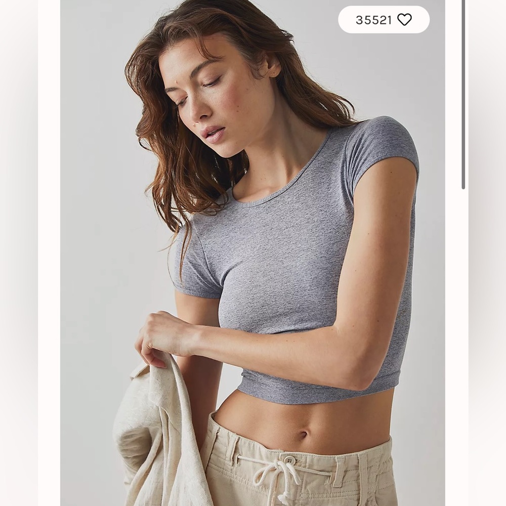 Free People Cap Sleeve Seamless Cami